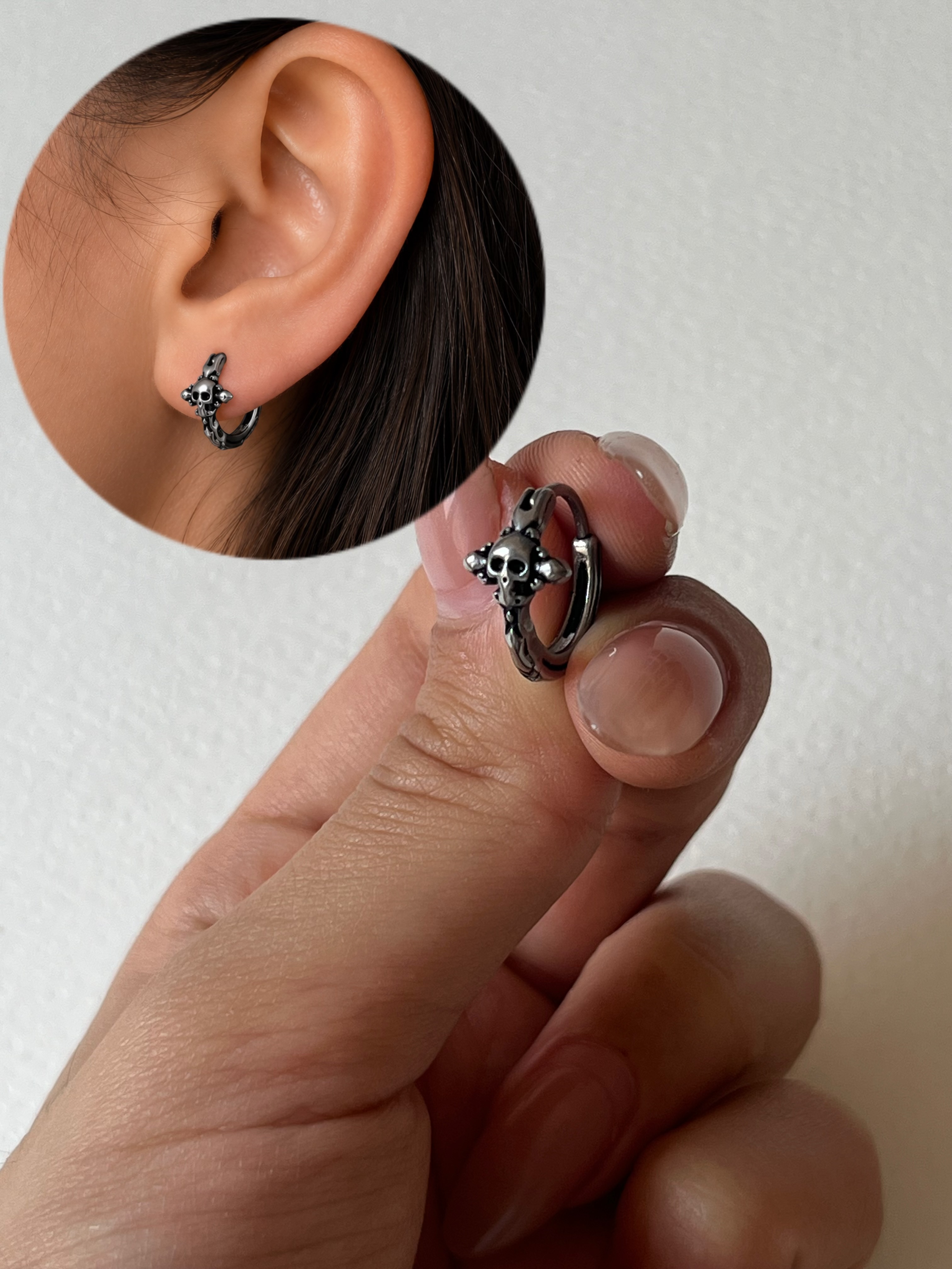 گوشواره کله اسکلت